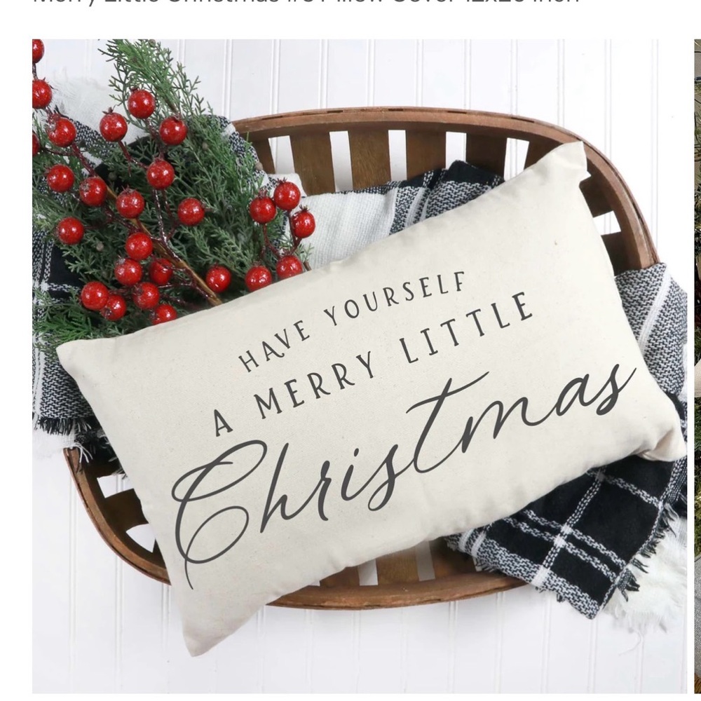 Christmas Pillow Cover
